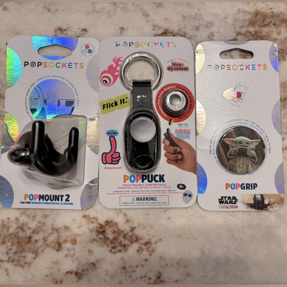 New in Package - PopSocket Bundle